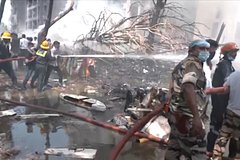 Опубликованы списки пассажиров разбившегося в Индии самолета