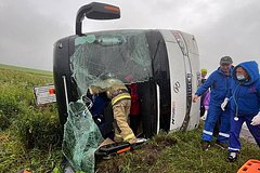 В российском регионе в ДТП с автобусом пострадали более 20 туристов