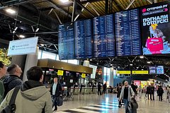 Застрявшие в Шереметьево пассажиры нашли способ скоротать время