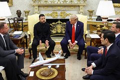 &laquo;Я люблю всех. И русских&raquo;. Трамп вновь принял Зеленского в Белом доме. Нового скандала пока не случилось