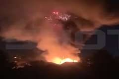 В российском городе гараж с фейерверками взорвался во время атаки дронов